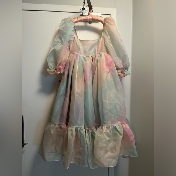 Selkie Rainbow French Puff dress – NWT - Picture 4 of 6
